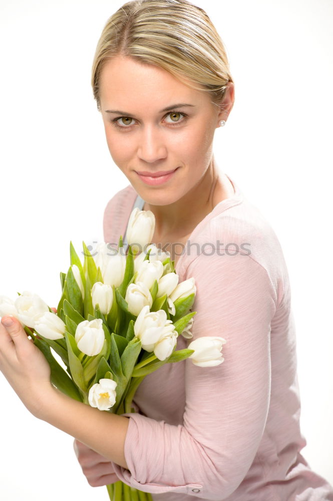 Similar – Image, Stock Photo Spring_08 Feminine