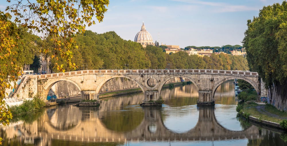 Similar – Image, Stock Photo Bridge across Seine river