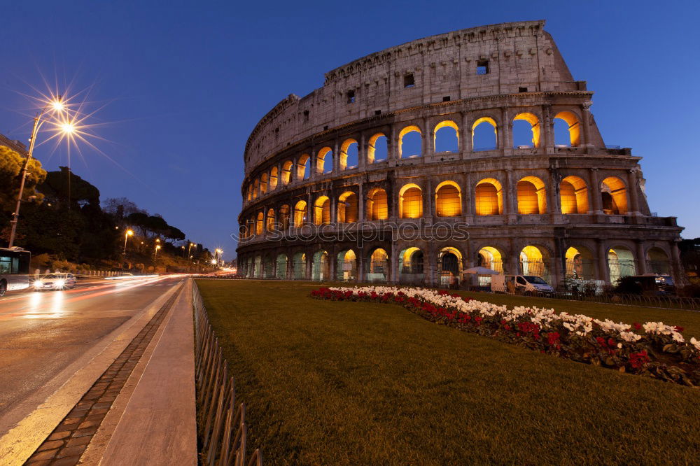 Image, Stock Photo Colosseum Rome Ancient