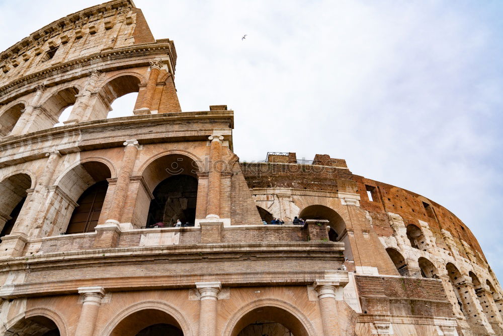 Similar – Colosseum close-up detail, Rome, Italy