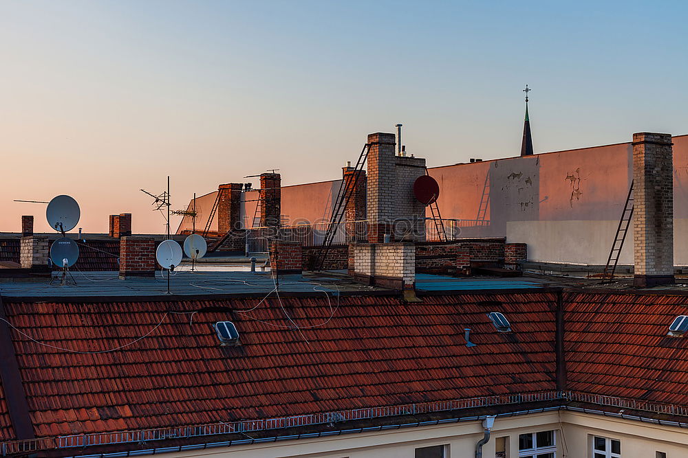 Similar – Image, Stock Photo roof Sky Clouds Sun