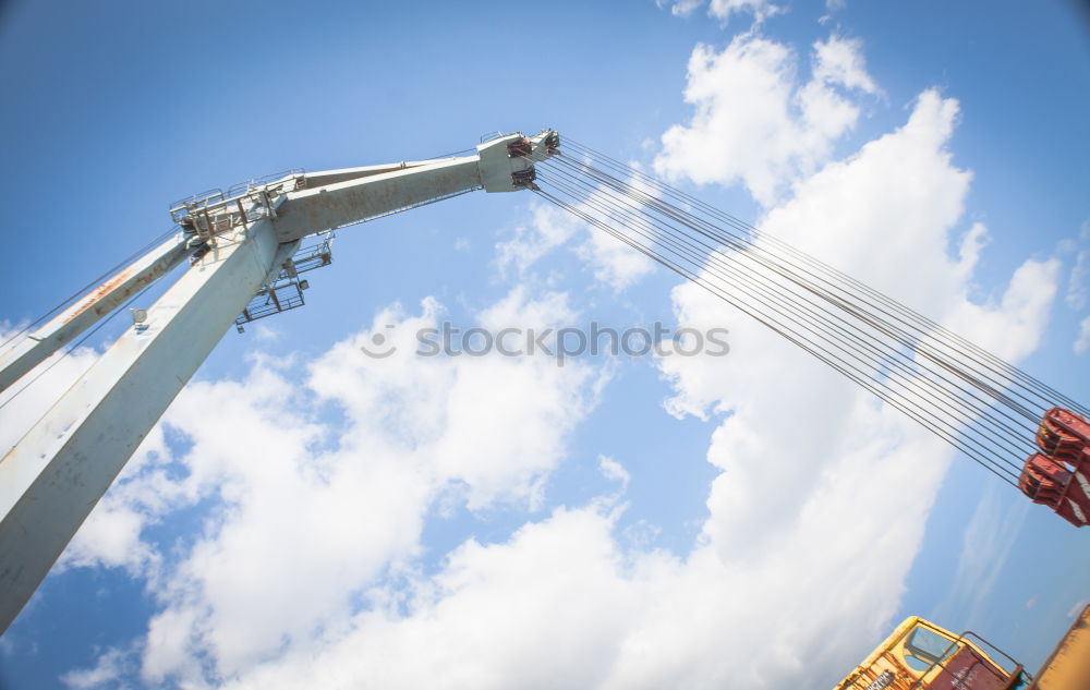 Similar – schwer filigran Baustelle