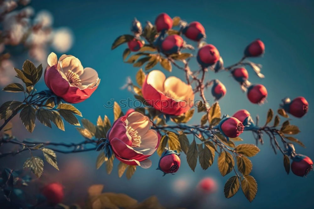 Similar – Image, Stock Photo Confit with flowers and bread