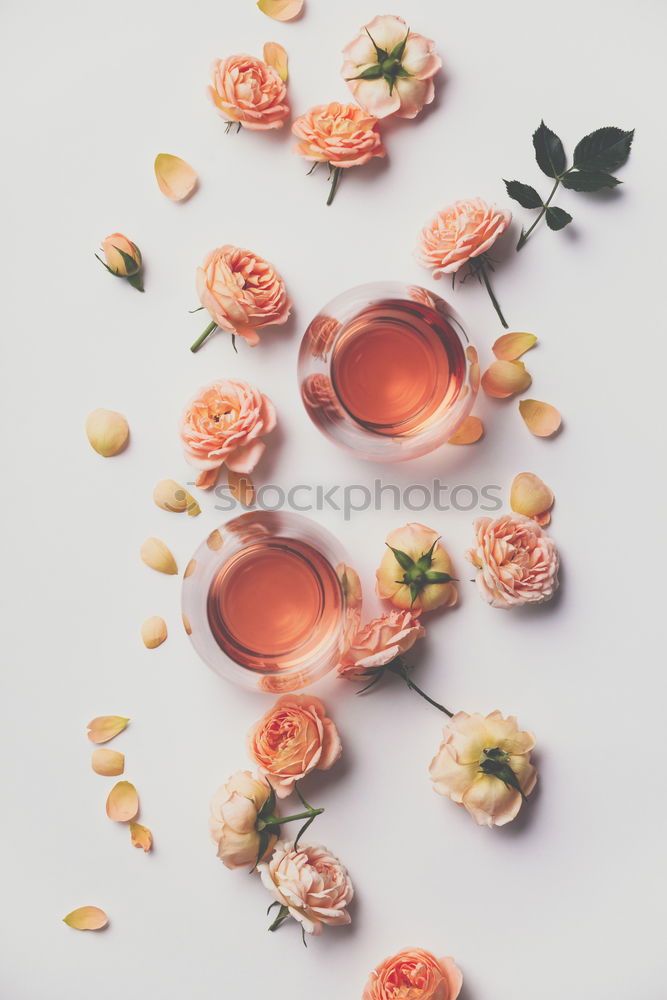 Similar – Image, Stock Photo Rose oil. Essential oil with rose petals