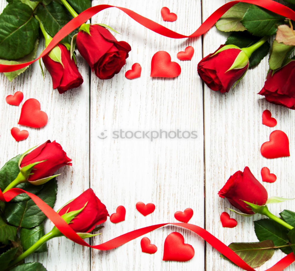 Similar – Image, Stock Photo Pink tulips and white cup with heart