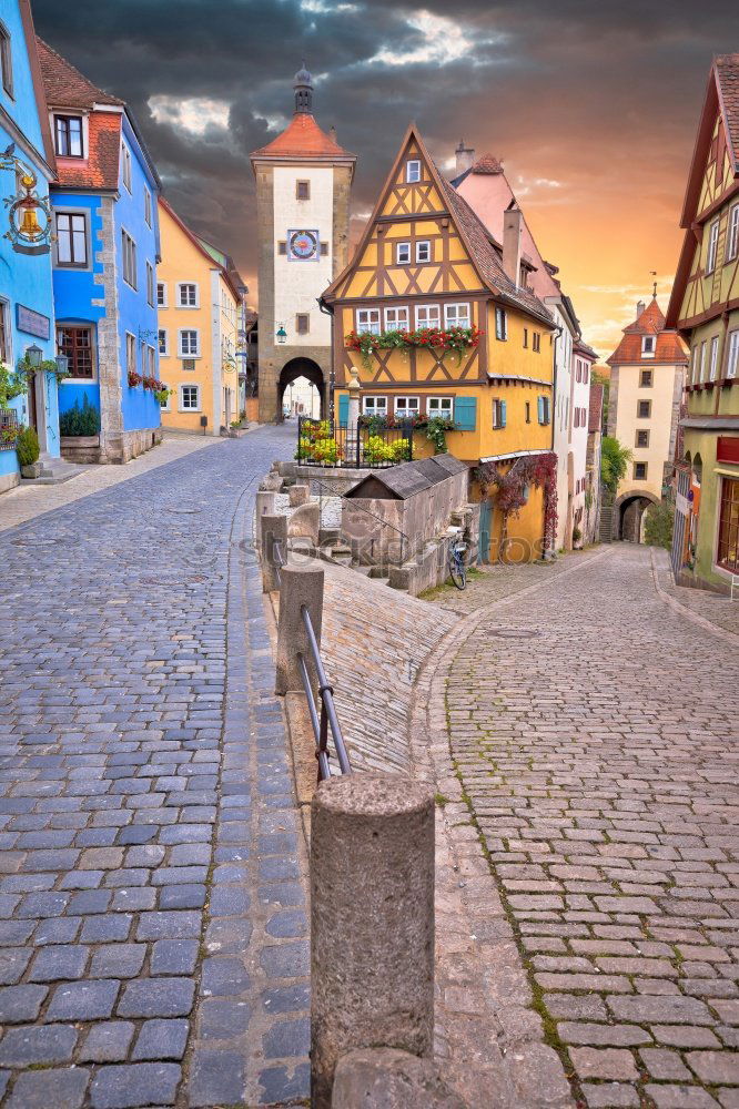 Similar – Image, Stock Photo Rothenburg ob der Tauber