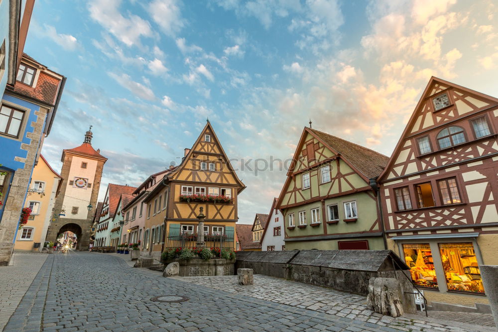 Similar – Image, Stock Photo Rothenburg ob der Tauber