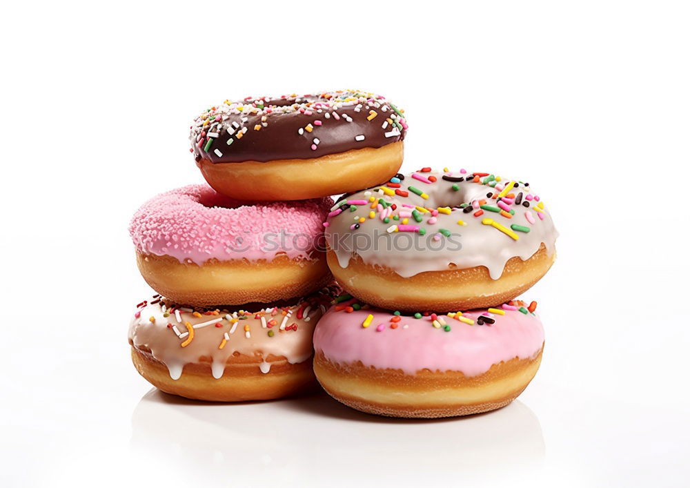 Similar – Image, Stock Photo Funny Colorful Donuts In Box