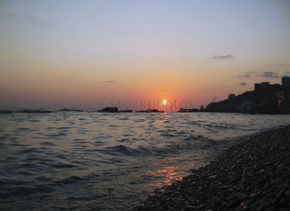 Similar – Image, Stock Photo dark seaside Ocean Sunset