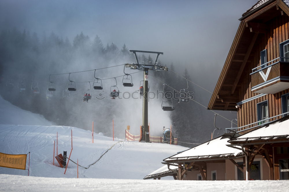 Similar – Holzhütte Winter