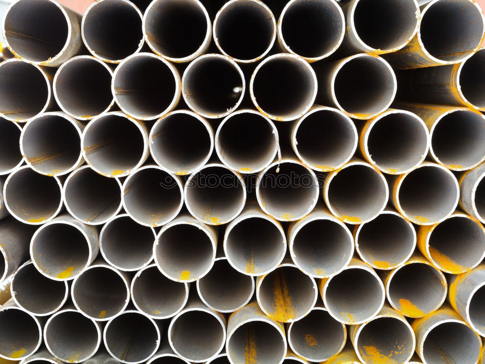 Similar – Image, Stock Photo Stack of plastic water pipes.