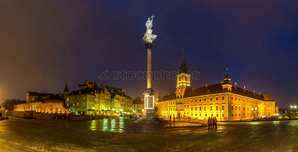 Similar – Image, Stock Photo Night traffic in Prague