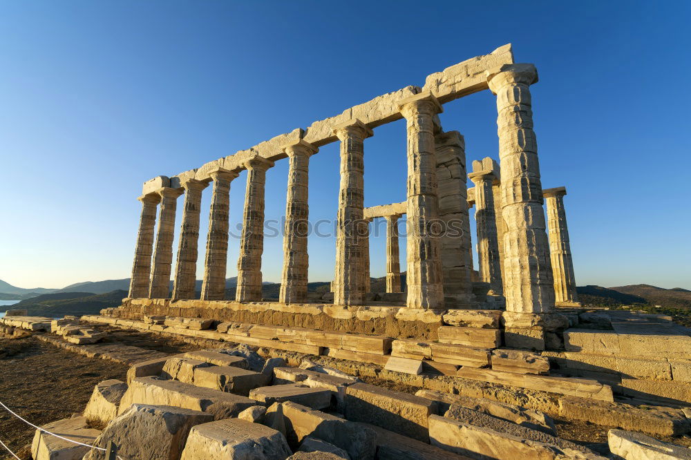 Similar – Image, Stock Photo The Temples of Paestum 1