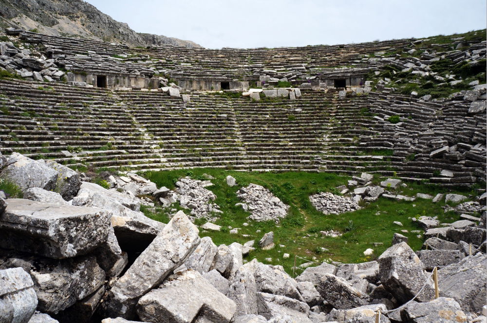 Similar – Theatre in Aspendos/Cutout