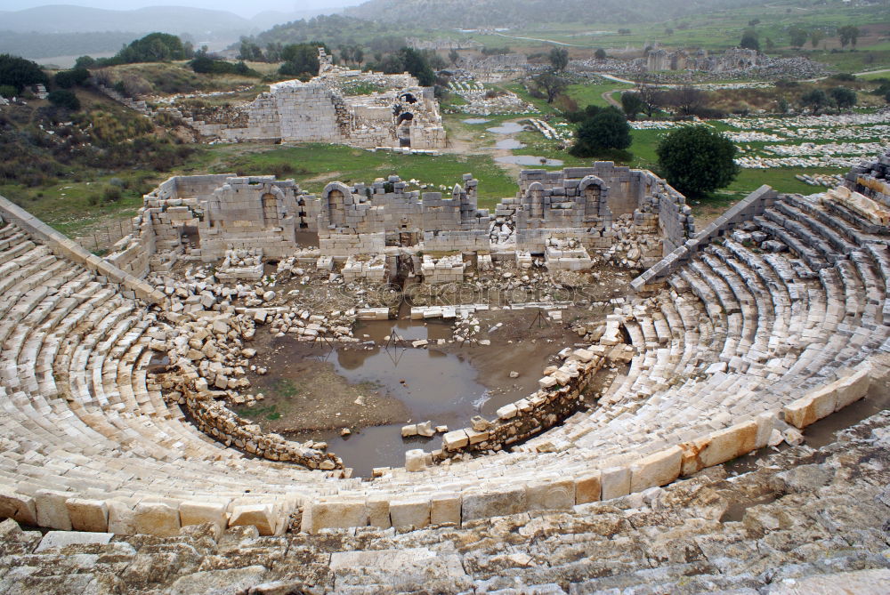 Similar – Amphitheatre II Ruin