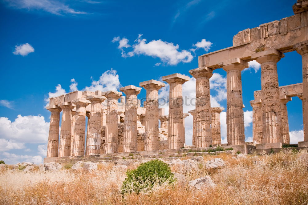 Similar – Image, Stock Photo Valley of the Temples in Agrigento, Sicily, Italy