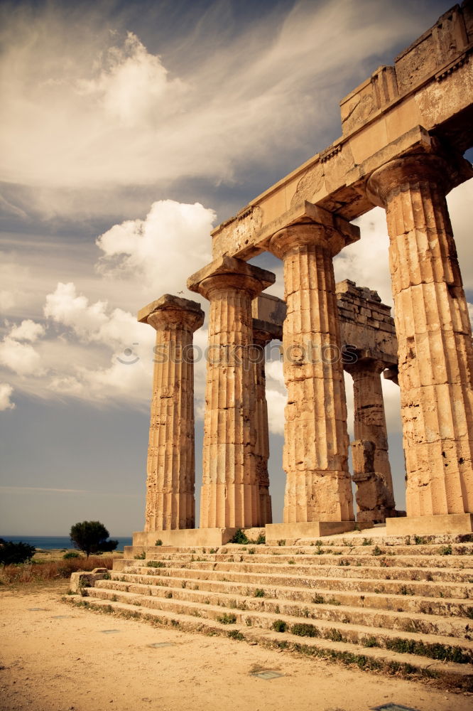 Similar – Ancient Greek temple in Selinunte, Sicily, Italy