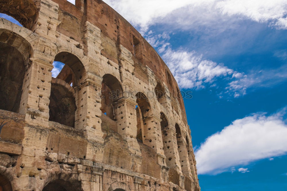 Similar – Colosseum close-up detail, Rome, Italy