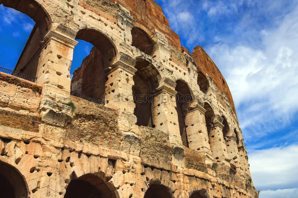 Similar – Image, Stock Photo Close-up detail of Rome city, Italy