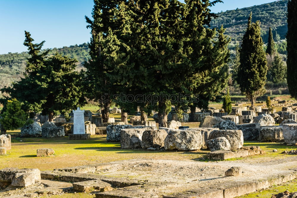 Similar – Image, Stock Photo the column and the roman temple