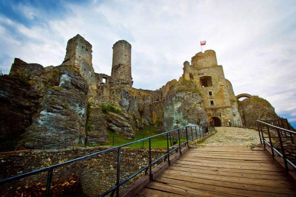 Image, Stock Photo Trim Castle Sky Clouds