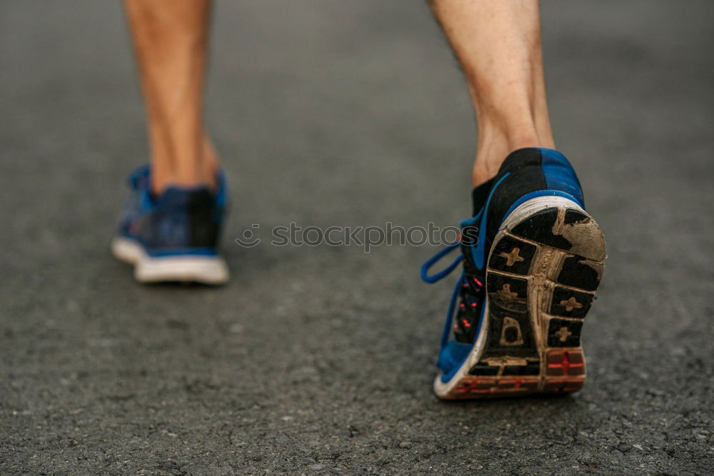 Similar – Image, Stock Photo trip hazard Footwear