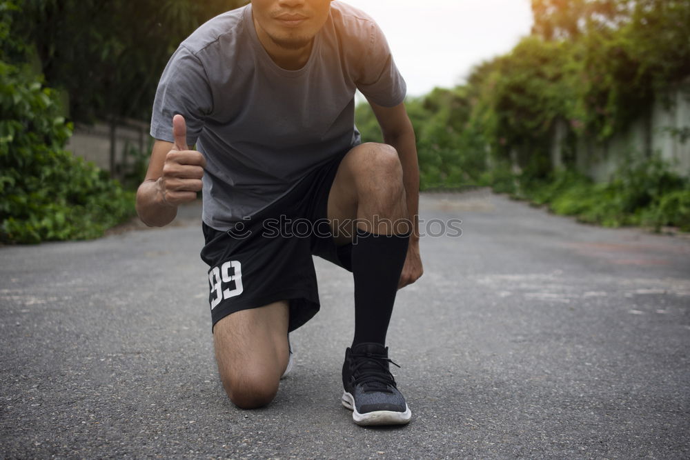 Similar – Soccer player posing