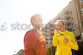 Similar – Image, Stock Photo Happy couple by westminster bridge, River Thames, London. UK.