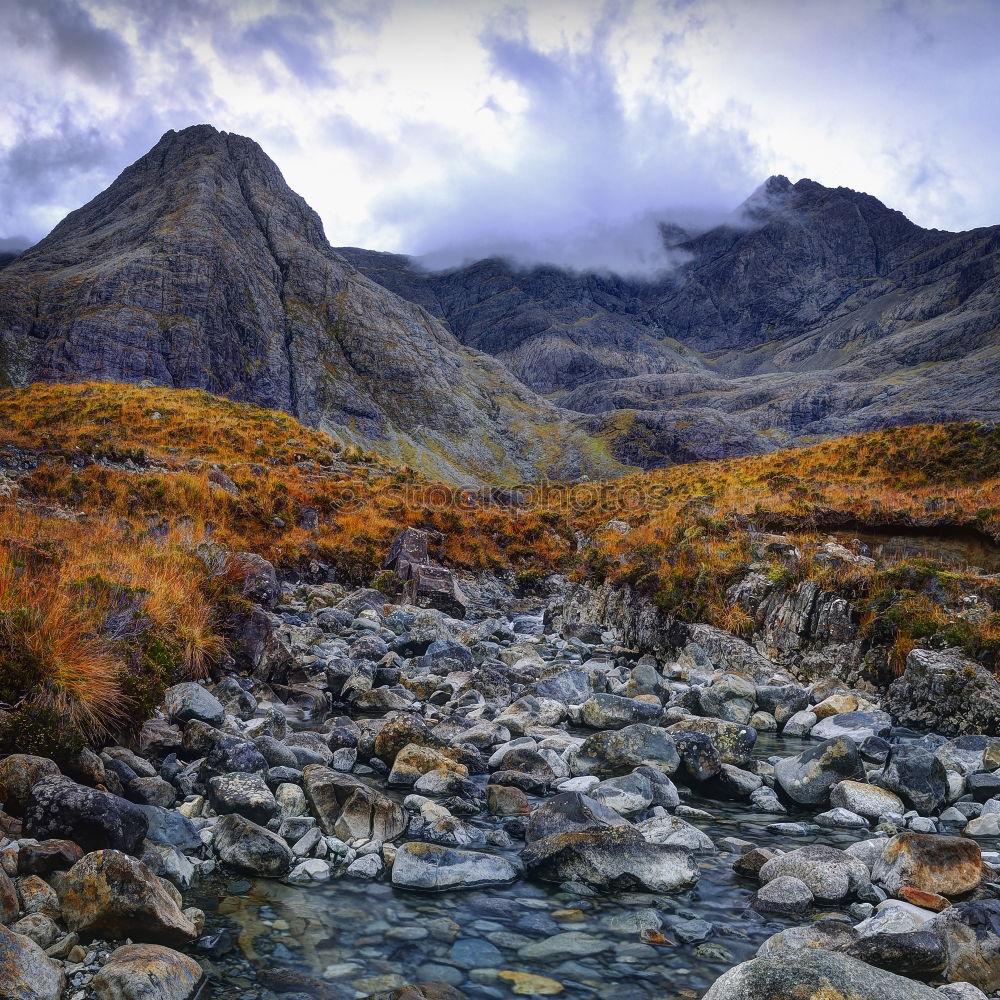 Similar – Image, Stock Photo Pan du Lac, La Vampose, French Alps