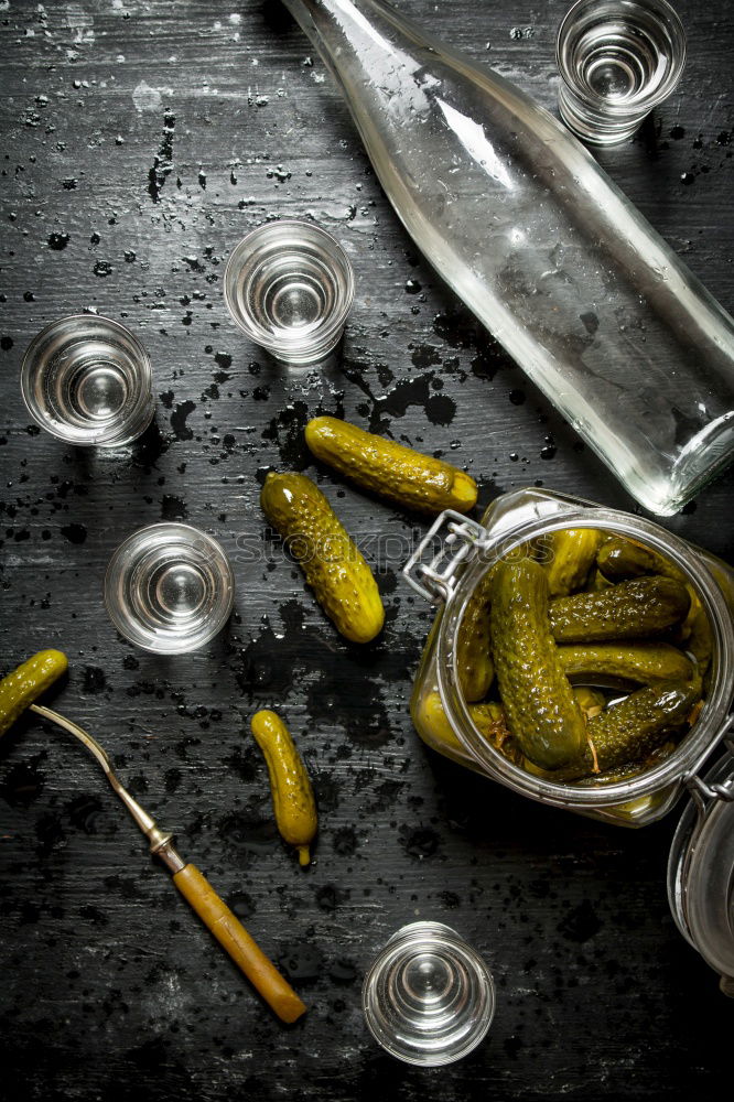 Similar – Image, Stock Photo ready cucumber Food