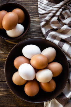 Similar – Image, Stock Photo Eggs in net bowl Bowl Raw