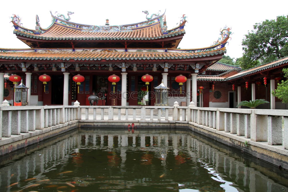 Similar – Pavilion in the Lotus Sea