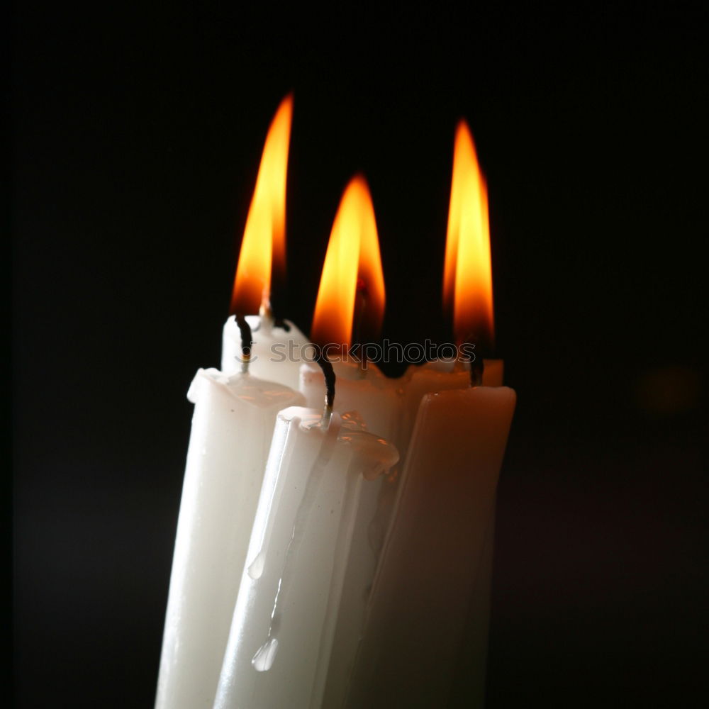 candles shoulder stand