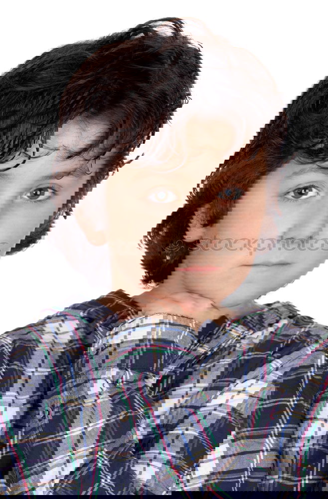 Similar – Image, Stock Photo Nice preteen boy Joy Happy