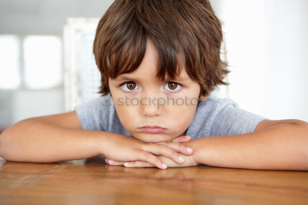 Similar – Image, Stock Photo Boring Schoolchild Child