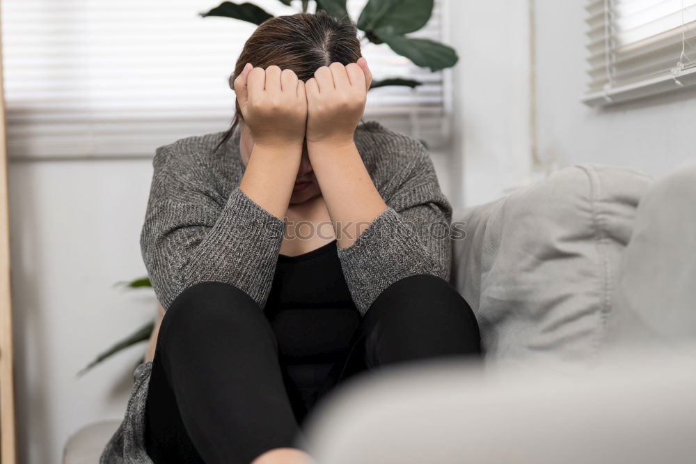 Similar – Image, Stock Photo Young woman lying in bed