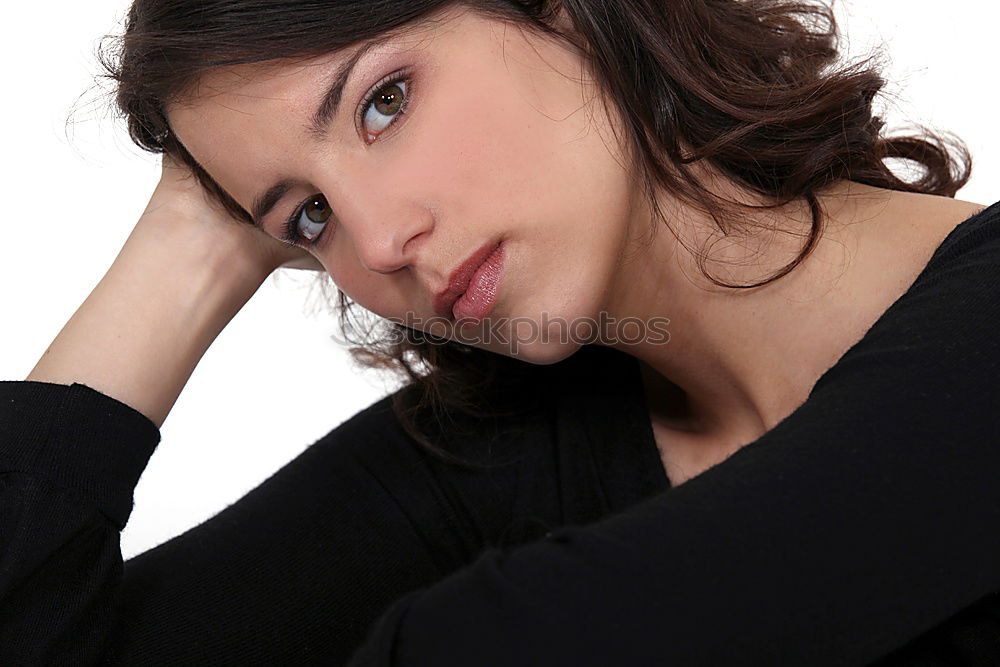 Image, Stock Photo Mary Feminine 1