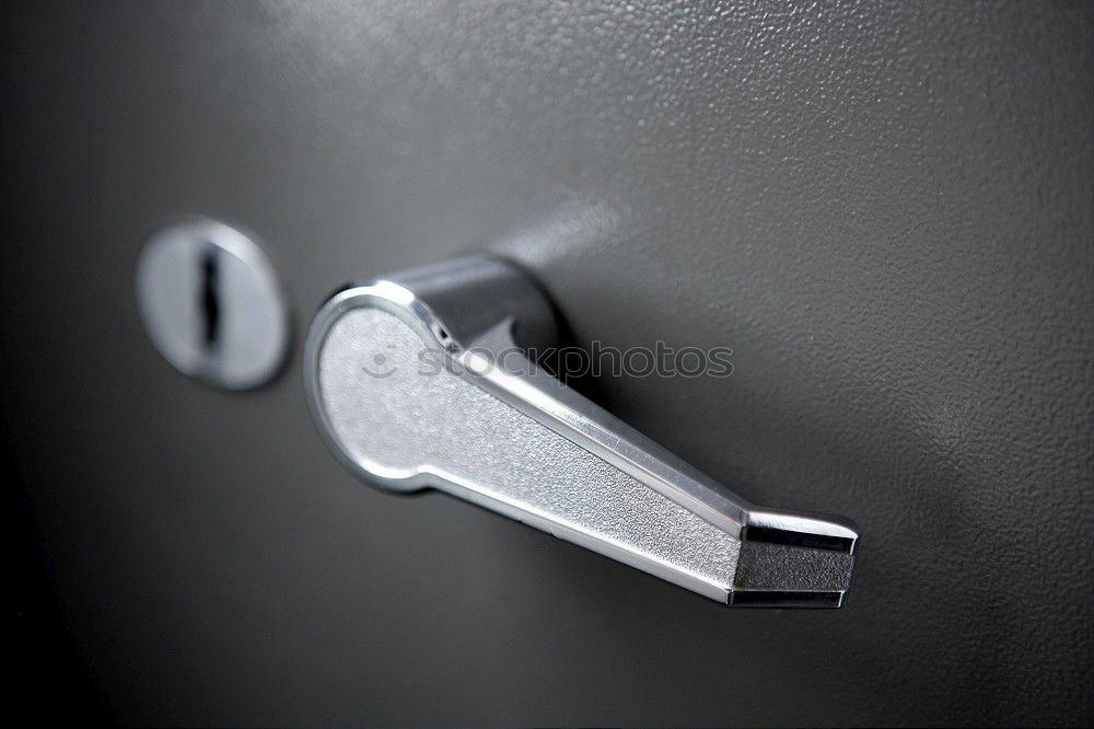 Similar – Image, Stock Photo The hand leads the key to the lock