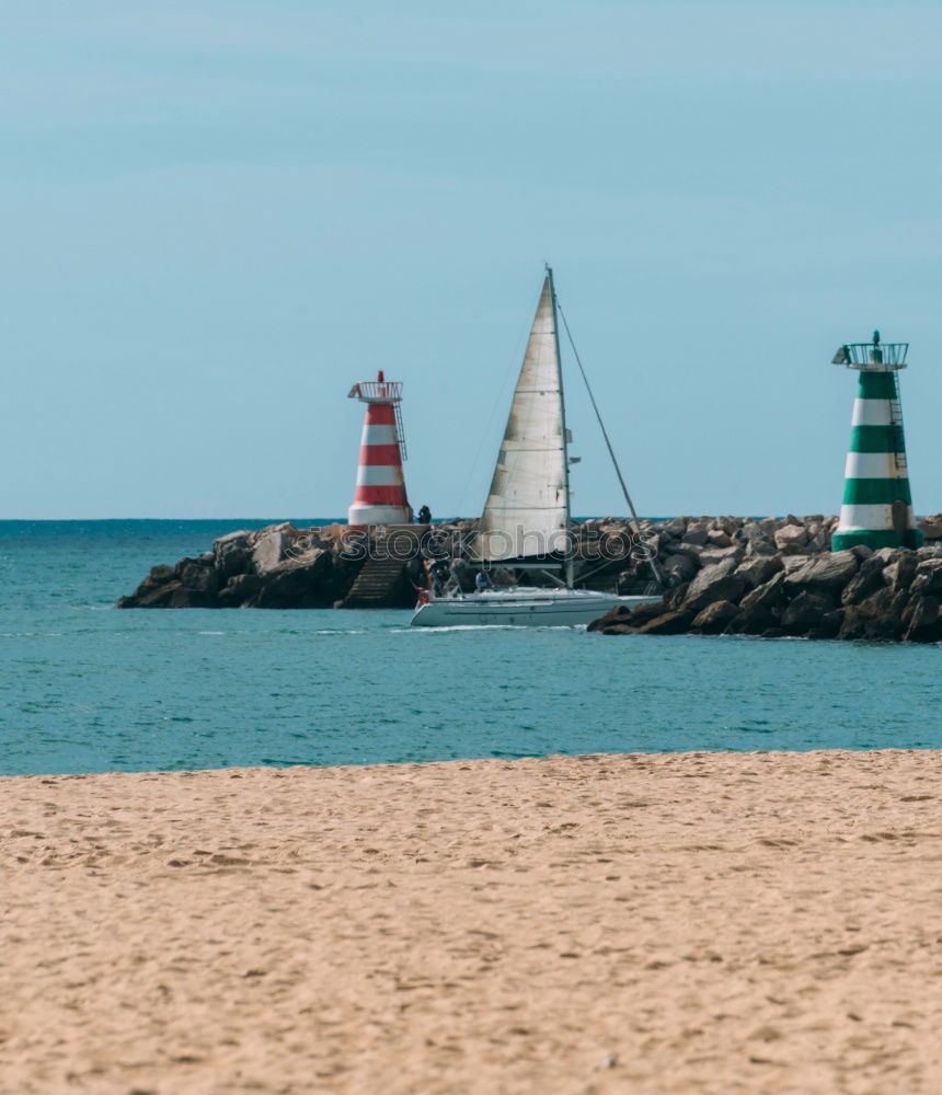 Similar – TV recordings on the beach of Bremerhaven