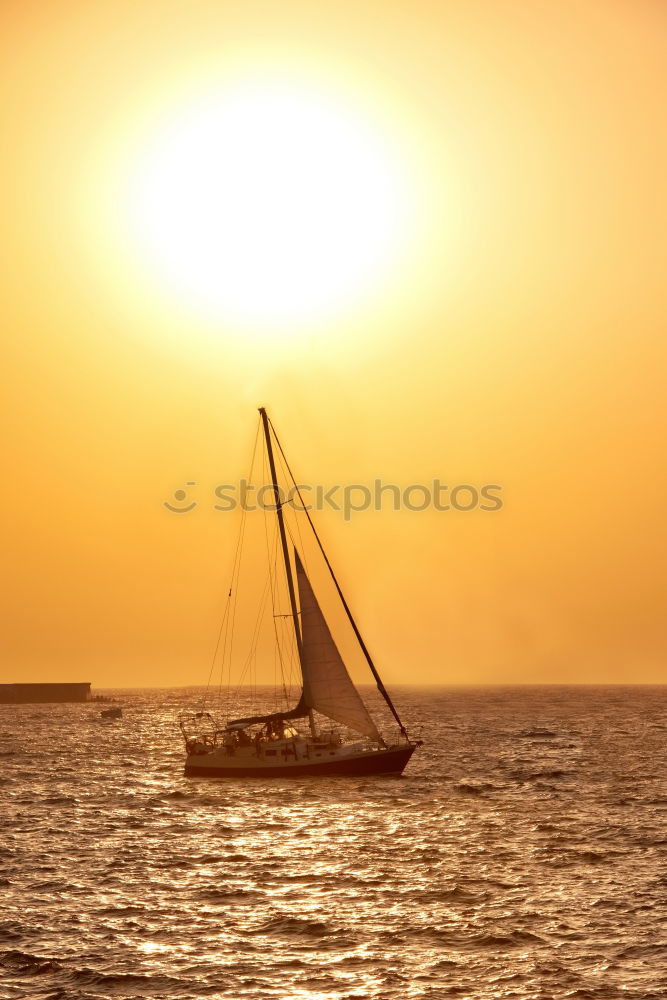 Similar – Image, Stock Photo Sundown in Bequia Water