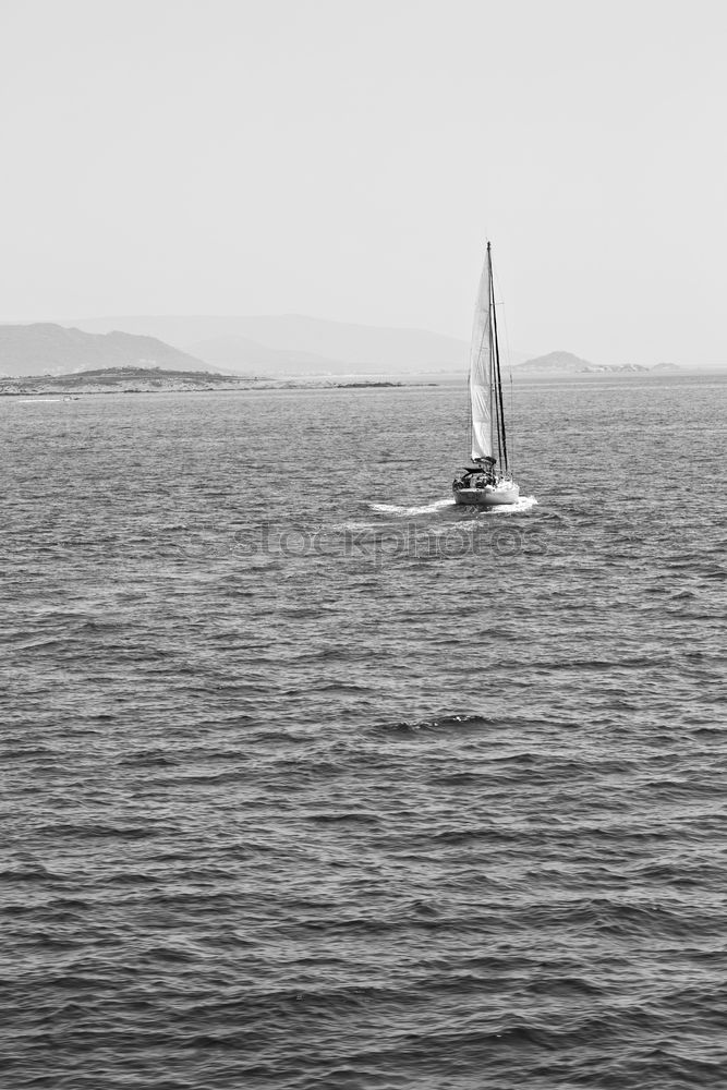 Foto Bild LOST Segeln Segelboot Meer