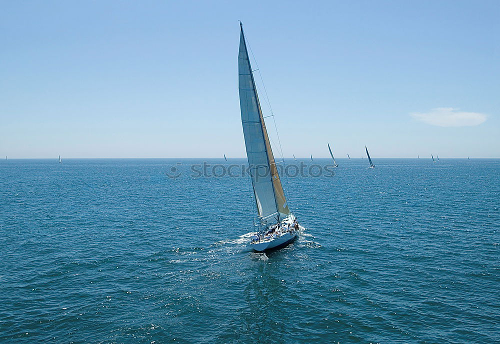 Similar – sailing dream Sailing