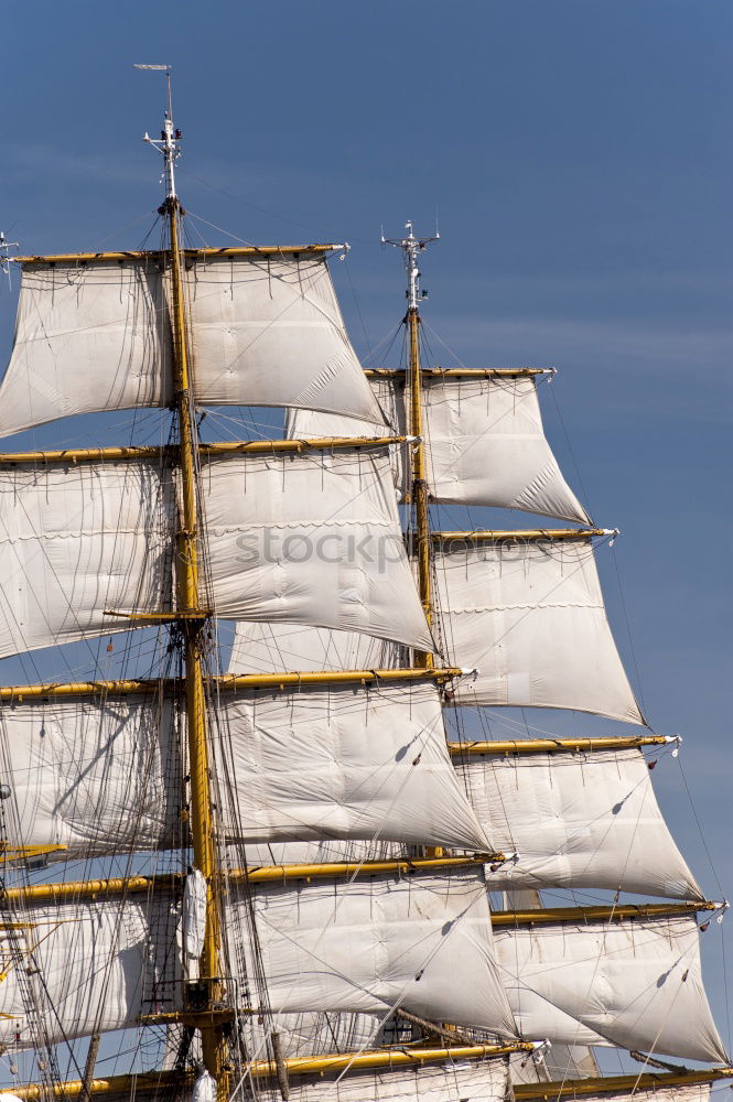 Similar – Image, Stock Photo Historic sailing ship in the harbour of Kappeln