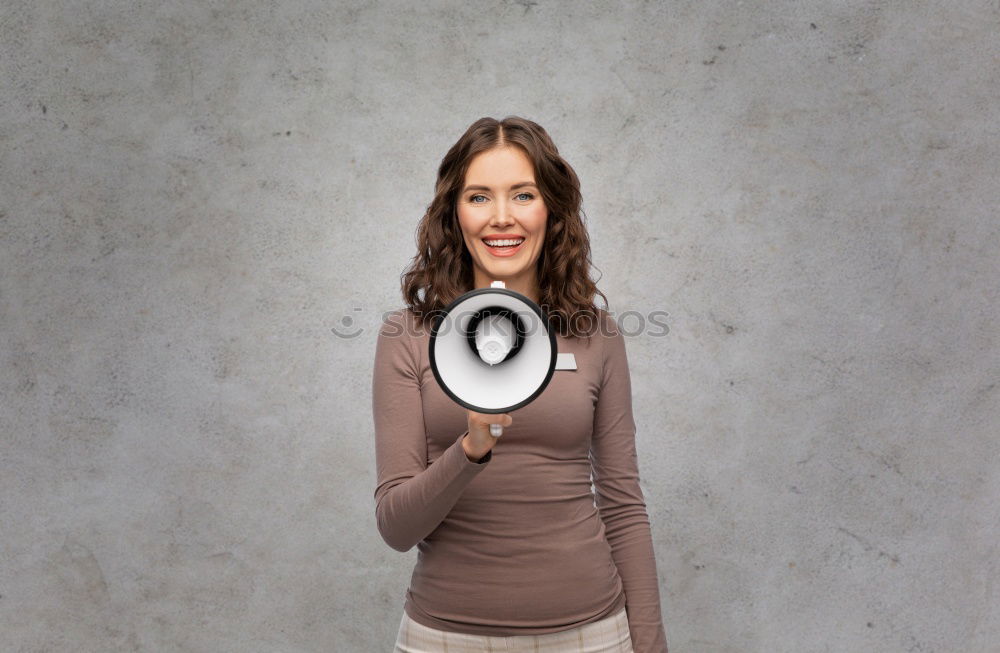 Similar – Image, Stock Photo Teenager with long blond hair