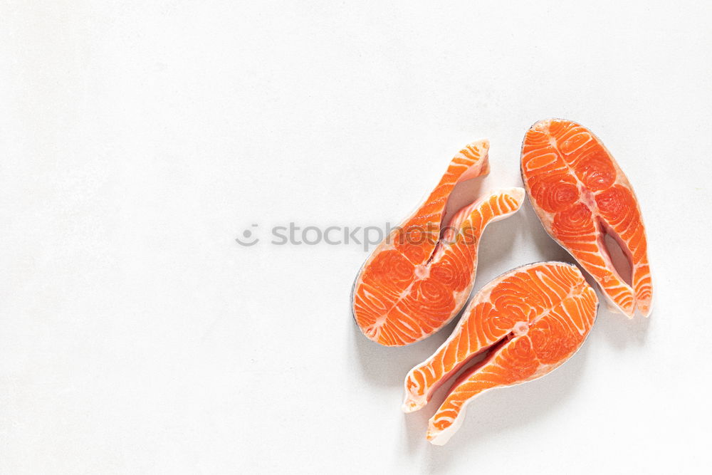 Similar – Image, Stock Photo Tuna steak with fresh herbs