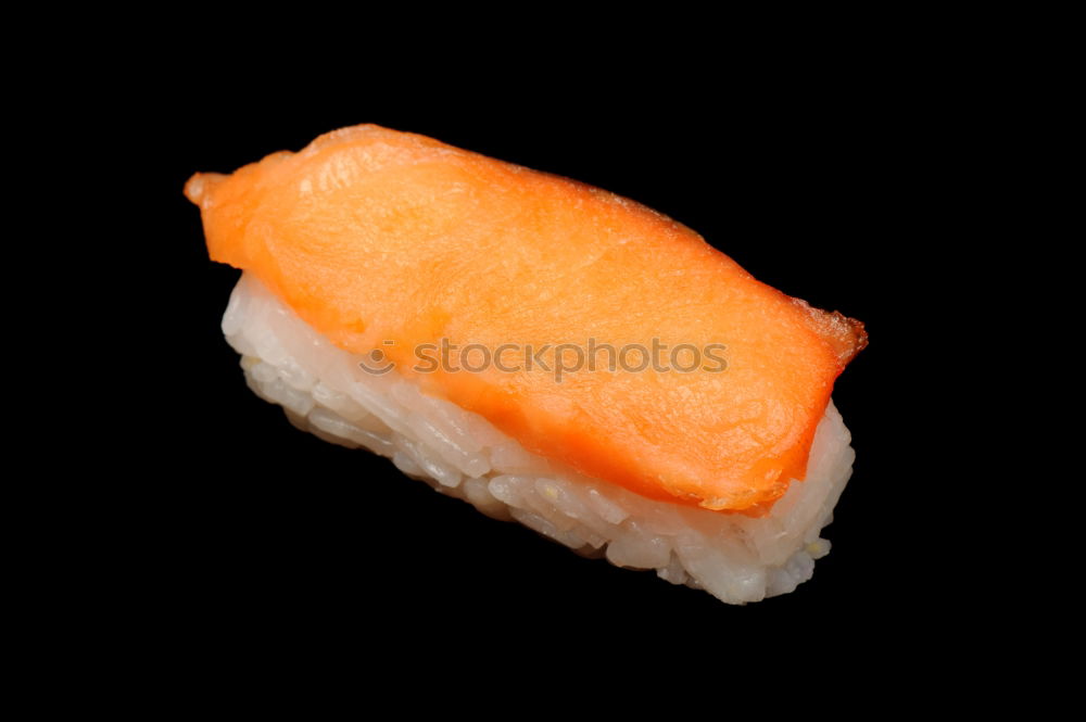 Similar – sushi assortment on black background.