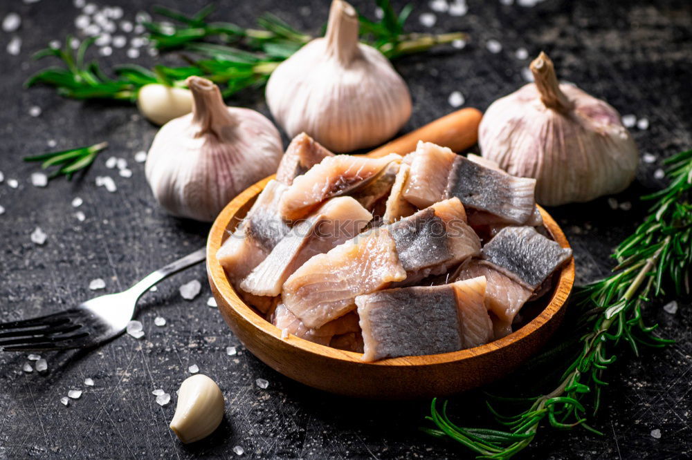 Similar – Image, Stock Photo Raw chicken legs with mushrooms, spices and herbs