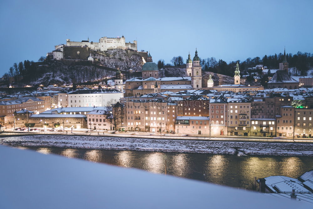 Similar – Image, Stock Photo Winter Wonderland Salzburg