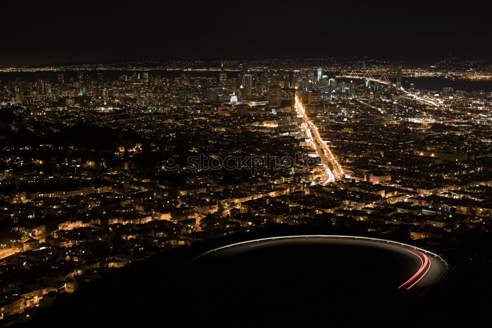 Similar – Image, Stock Photo nightshift Town Night