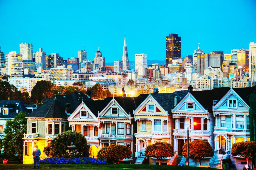 Similar – Image, Stock Photo skyline san francisco